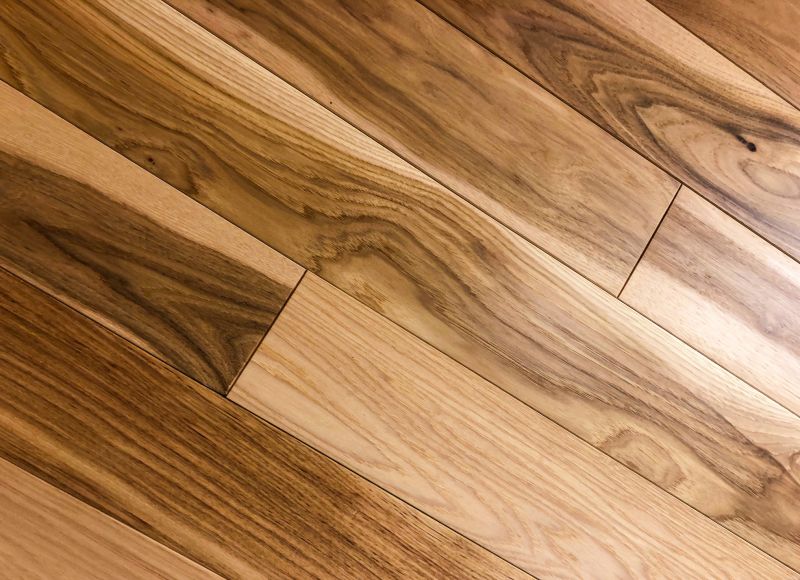 Dark Wood Floor Installation in Fort Worth, TX
