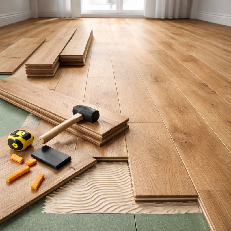 Engineered Wood Installation in Loudoun County, VA