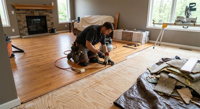 Hardwood Floor Installation in San Antonio, TX