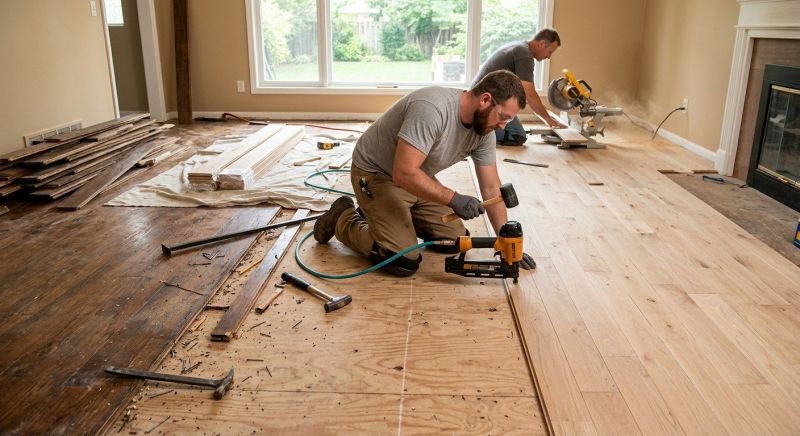 Hardwood Floor Renovation in San Antonio, TX