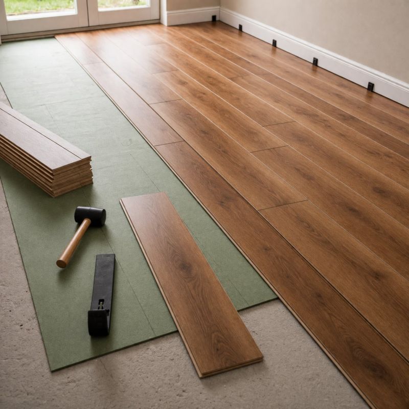 Laminate Floor Replacement in Fredericksburg, VA