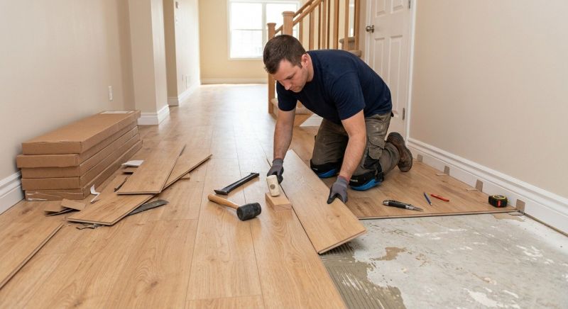 Plank Laminate Installation in Sacramento, CA