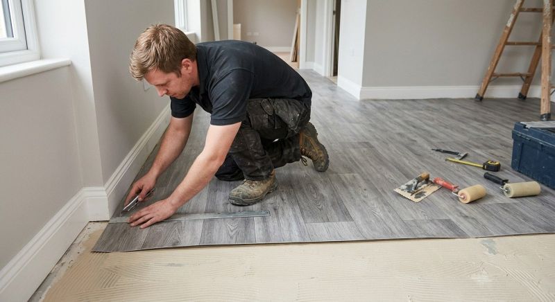 Sheet Flooring Installation in New Braunfels, TX