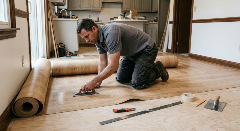 Sheet Flooring Installation in Weatherford, TX
