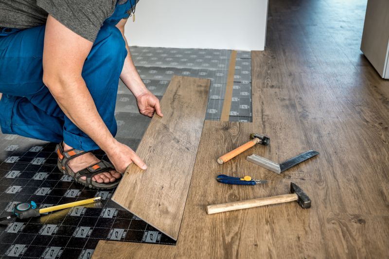 Vinyl Plank Floor Installation