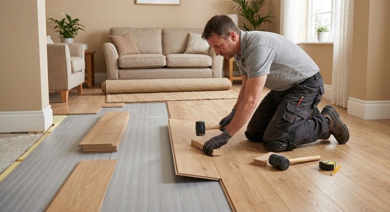 Laminate Floor Replacement in Fort Wayne, IN